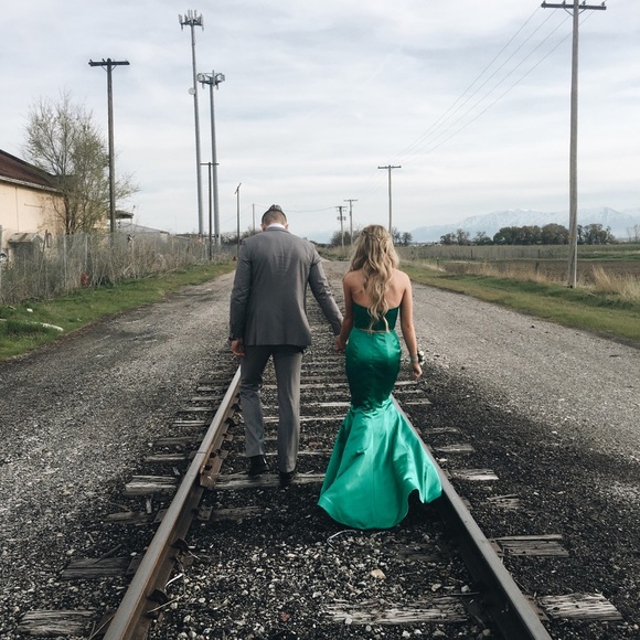 Sherri Hill Mermaid Dress - Picture 2 of 6